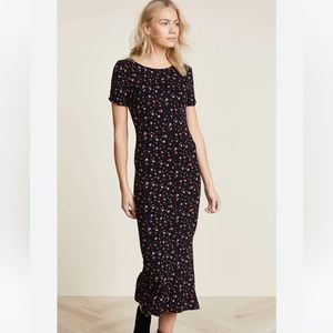 Free people floral midi dress